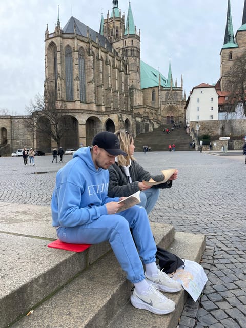 Mystery Backpack 2p: explore the city with an Erfurt novel - Discovering Erfurt’s Main Sights with a Literary Twist