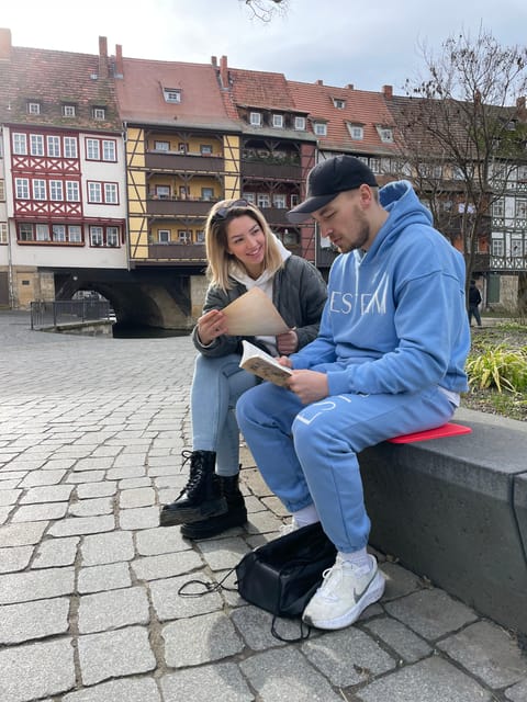 Mystery Backpack 2p: explore the city with an Erfurt novel - Pacing and Flexibility During the Tour
