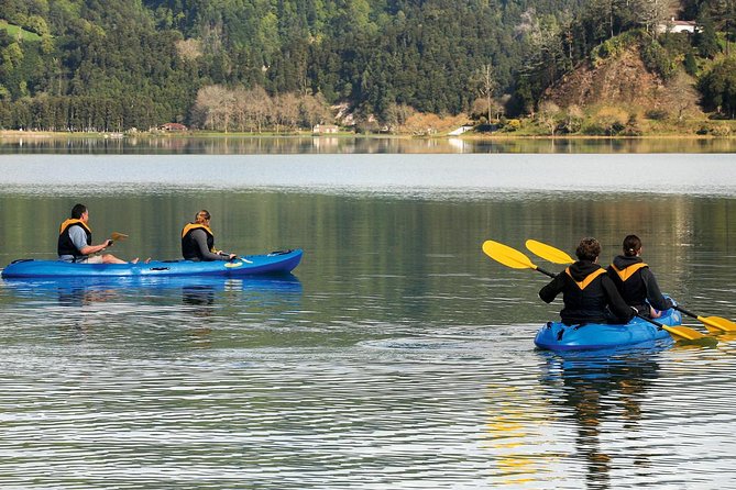 Mystic Furnas - Canoeing + Terra Nostra - Canoeing on Furnas Lake and Its Volcanic Features