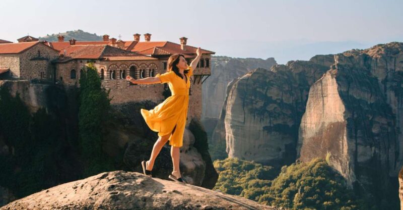 Mystical Meteora: Full-Day Adventure from Thessaloniki - Visiting the Holy Trinity Monastery at Meteora