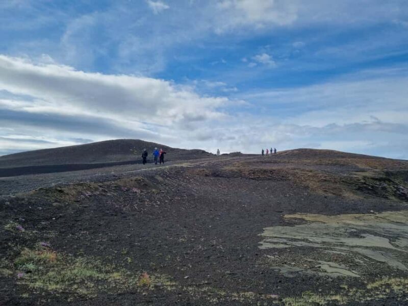Mývatn: Guided Hike and Nature Baths Entry with Transfer - Scenic Trek Through Birch Woods and Lava Fissures