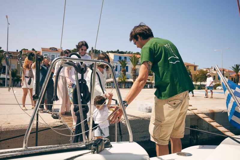 Nafplio: Full-Day Catamaran Cruise with Lunch & Drinks - Exploring Romvi Island’s Hidden Coves and Views