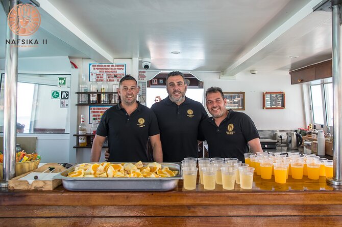 Nafsika II Half Day Cruise Swimming to blue lagoon water slide - The Departure Point at Latchi Harbour in Cyprus
