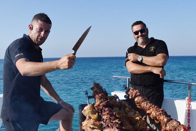 Nafsika II Half Day Cruise Swimming to blue lagoon water slide - Water Slide and Additional Water Activities