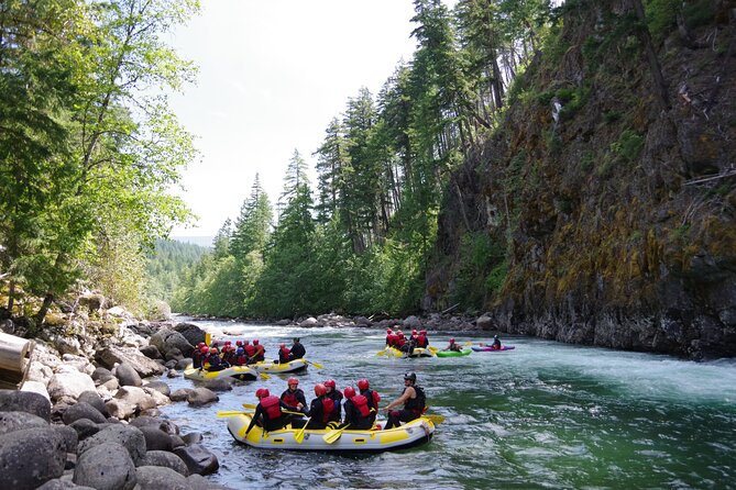 Nahatlatch River Rafting - 24 Amazing Rapids - What’s Included in the Rafting Package