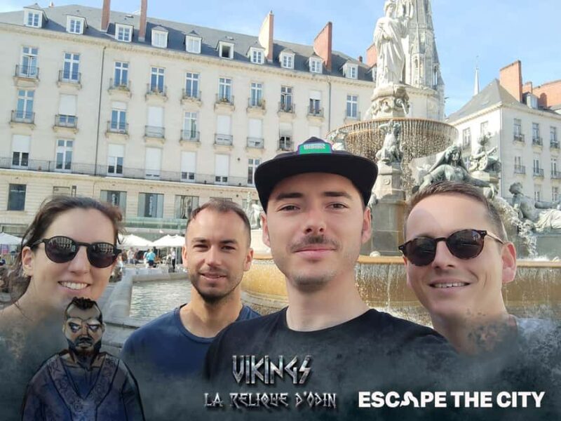 Nantes: Outdoor Escape Game - Vikings - La relique d'Odin - Navigating Nantes Streets and Cultural Spots