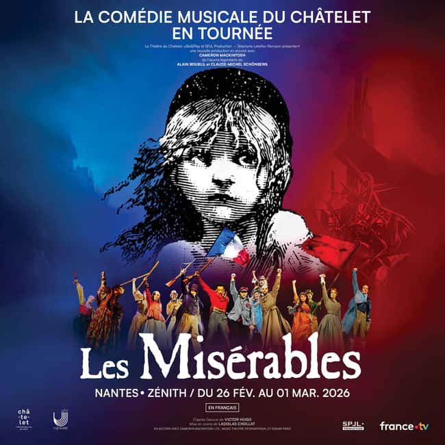 Nantes - Ticket for Les Misérables The Musical - The Artistic Direction and Set Design