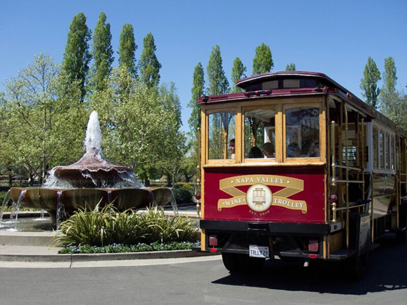 Napa Valley: Wine Tasting Tour by Open Air Trolley & Lunch - Visiting Three Wineries in Napa Valley