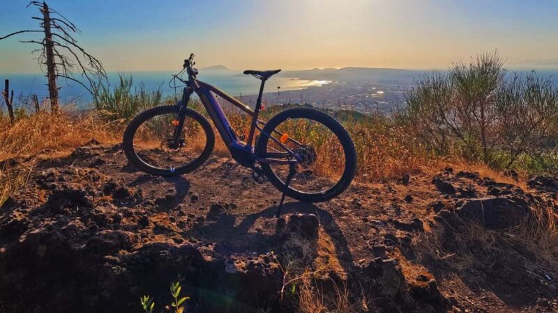 Naples: E-bike Tour on Mount Vesuvius with a Cycling Guide - The Route: Trails, Volcano Views, and Landmarks