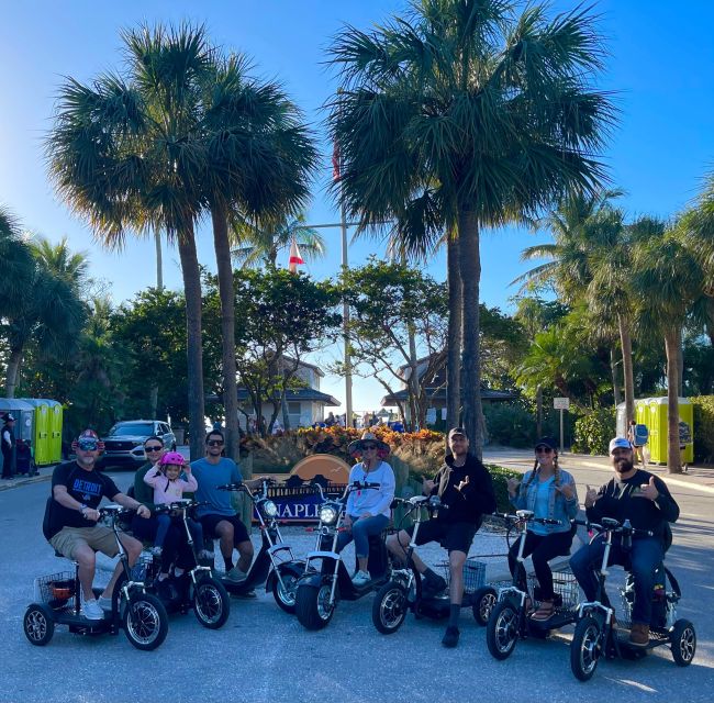 Naples Florida: Downtown Electric Trike Tour - Family Fun - What Makes the Trike Fleet Special