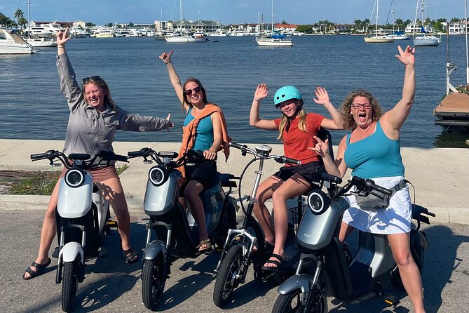 Naples Florida Electric Moped Tour - Family Fun - Easy to Ride - Key Points