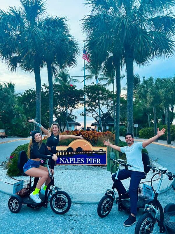 Naples Florida: Electric Trike & Moped Tour - Fun 4 All Ages - The Electric Vehicles: Trikes and Mopeds in Naples