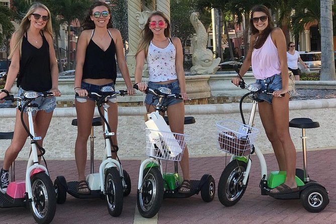 Naples Guided Electric Trike Tour - Discovering Naples Pier and Ocean Views
