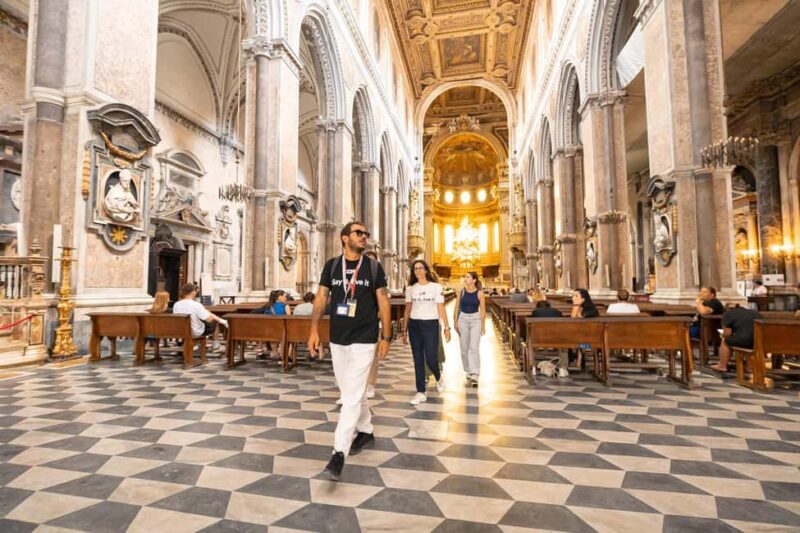 Naples: Guided Walking Tour with Food and Drinks - Piazza del Gesù Nuovo and Its Architectural Charm