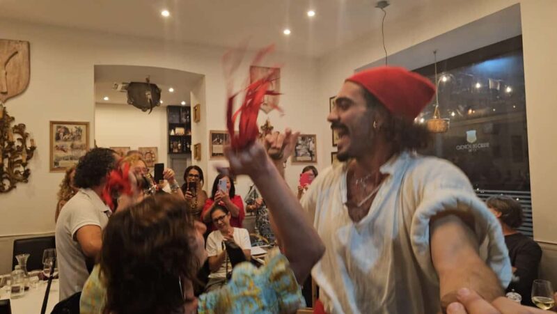 Naples: historical Neapolitan cooking class and dinner - The Welcome Aperitif at Caffè Letterario del Seggio del Popolo