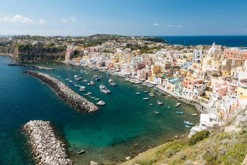 Naples: Ischia & Procida Boat Tour with Lunch - Relaxing on Deck and Sunbathing