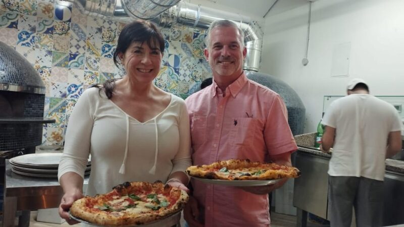 Naples: Pizza Making Class with Neapolitan Chef and drink - Making Pizza Dough the Classic Neapolitan Way
