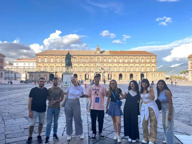 Naples: Private Family Mythology Treasure Hunt w/ Food Stops - Key Points