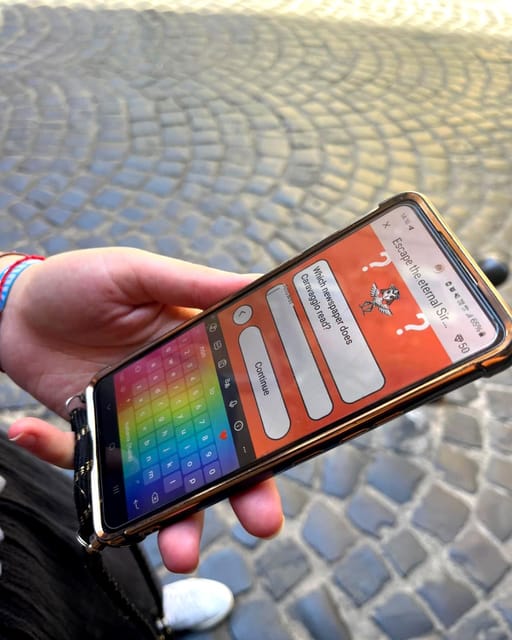 Naples: Private Family Mythology Treasure Hunt w/ Food Stops - Supporting Causes and Earning Rewards