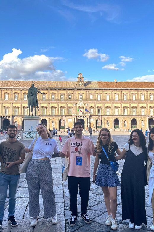 Naples: Private Family Mythology Treasure Hunt w/ Food Stops - Concluding the Treasure Hunt at Piazza del Plebiscito