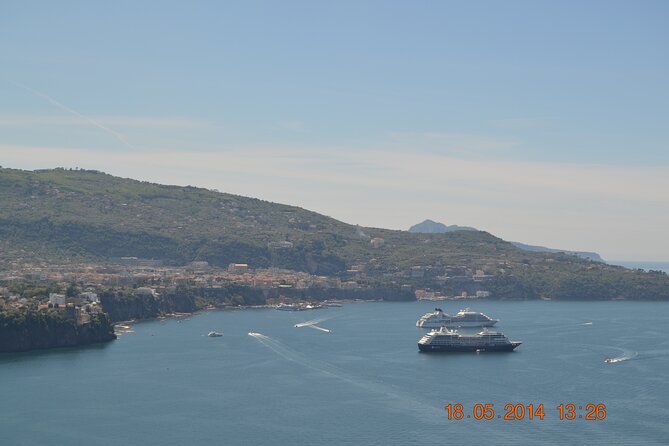 Naples Private Shore Excursion to Pompeii and Amalfi Coast - Departure from Naples at 8:00 am at Molo Beverello