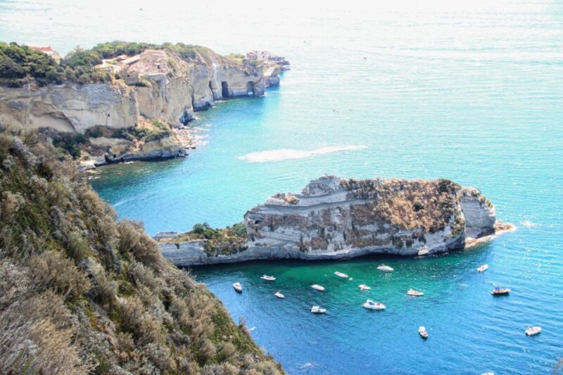 Naples: Small Group Sunset Cruise by Boat with Spritz - Trentaremi Bay and Roman-Formed Rock Structures