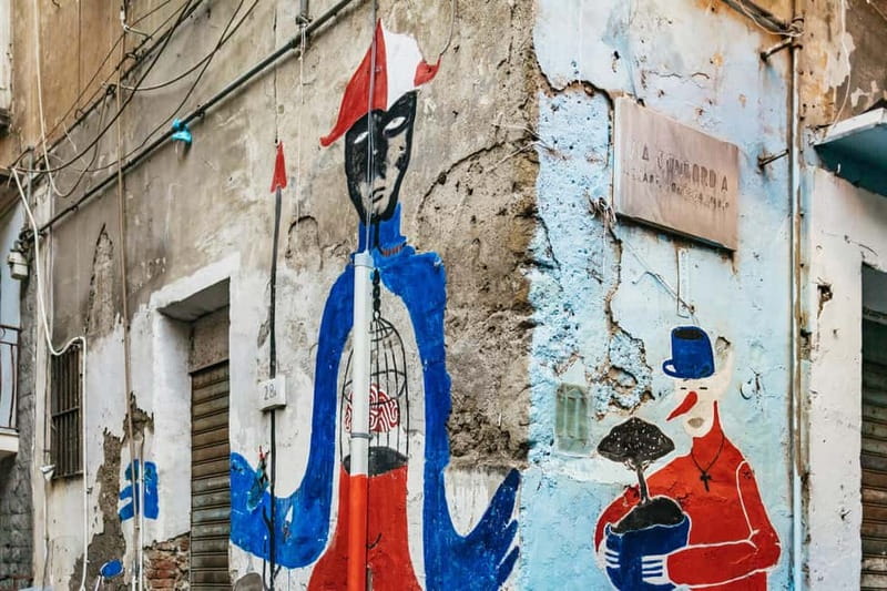 Naples: Spanish Quarters Street Art Tour - The Maradona Mural: A Neighborhood Icon