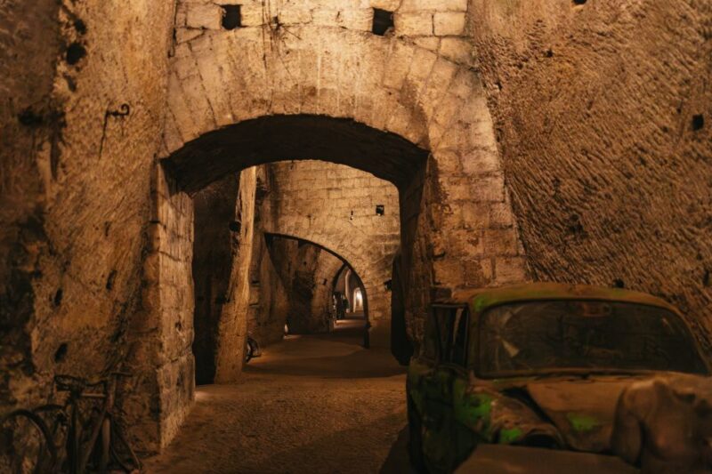 Naples: The Bourbon Tunnel Guided Tour with Entrance Ticket - Exploring the Origins of the Bourbon Tunnel