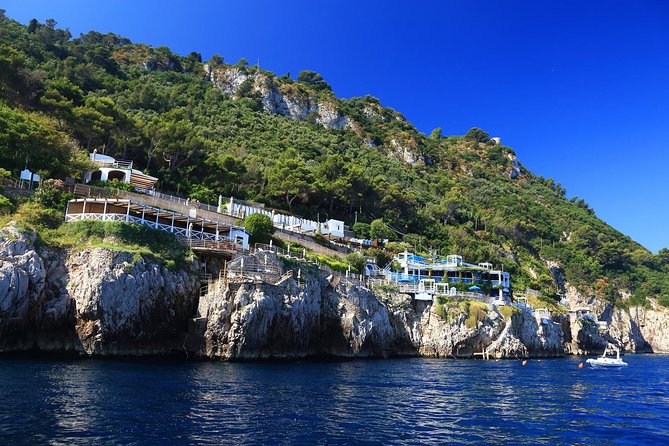 Naples to Capri Private Boat Excursion - Cruising Past the Lighthouse and Rugged Landscapes