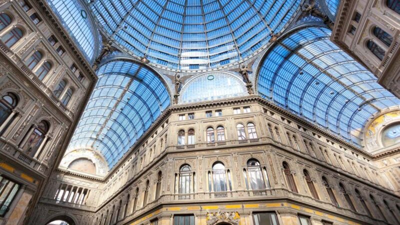 Naples: tour between Maschio Angioino and Plebiscito square - Strolling Through Galleria Umberto