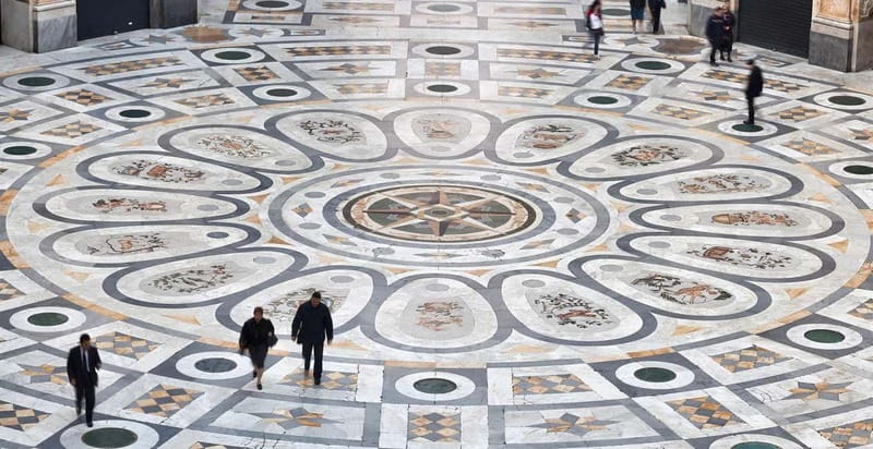 Naples Walking Food Tour: Street Food and Maradona Murales - Visiting Architectural Gems: Galleria Umberto I and the Royal Theatre
