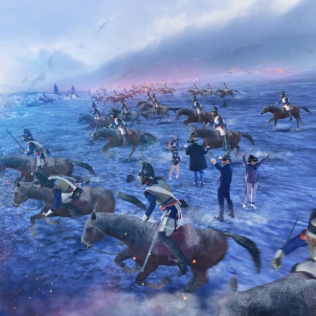 Napoleon the Immersive Epic - adult price - What You See During the VR Experience
