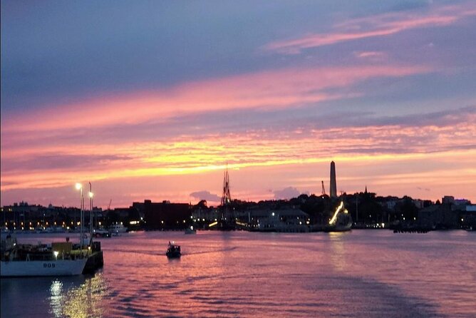 Narrated Sunset Cruise of Boston Harbor - Narration and Commentary on Board