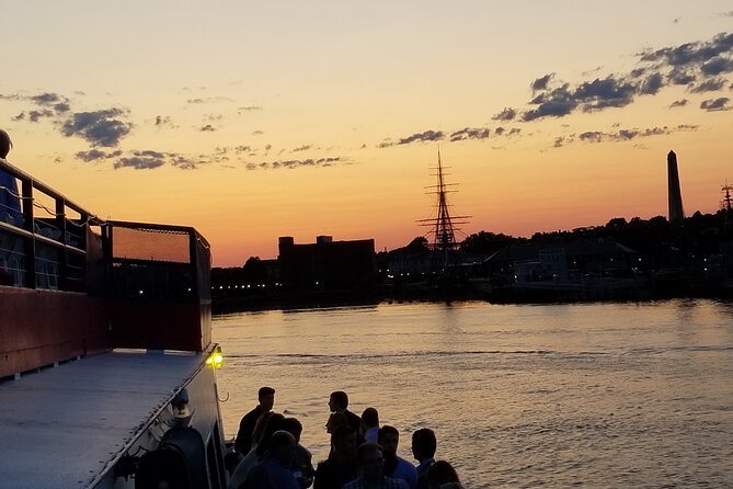 Narrated Sunset Cruise of Boston Harbor - Food and Drink Options on the Boat