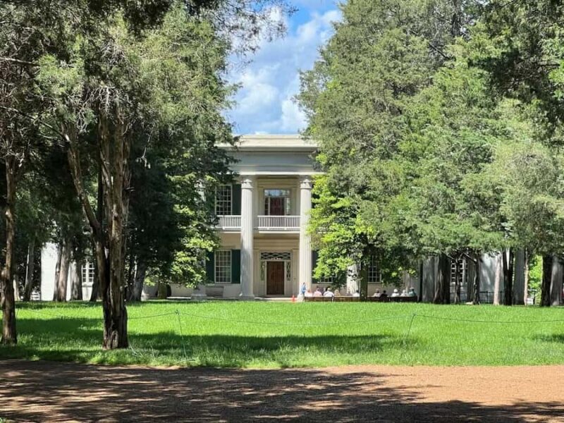 Nashville: Andrew Jacksons Hermitage Grounds Admission - The Onsite Natchez Hills Winery and Wine Tasting Experience