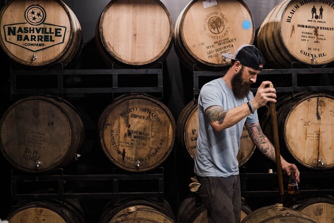 Nashville Barrel Co "Straight from Barrel" Tasting with Bottle - The Knowledgeable Guides and Overall Atmosphere