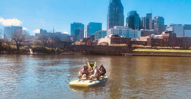 Nashville: Downtown Pedal Boat Rental for 2 to 4 People - What’s Included in the Rental