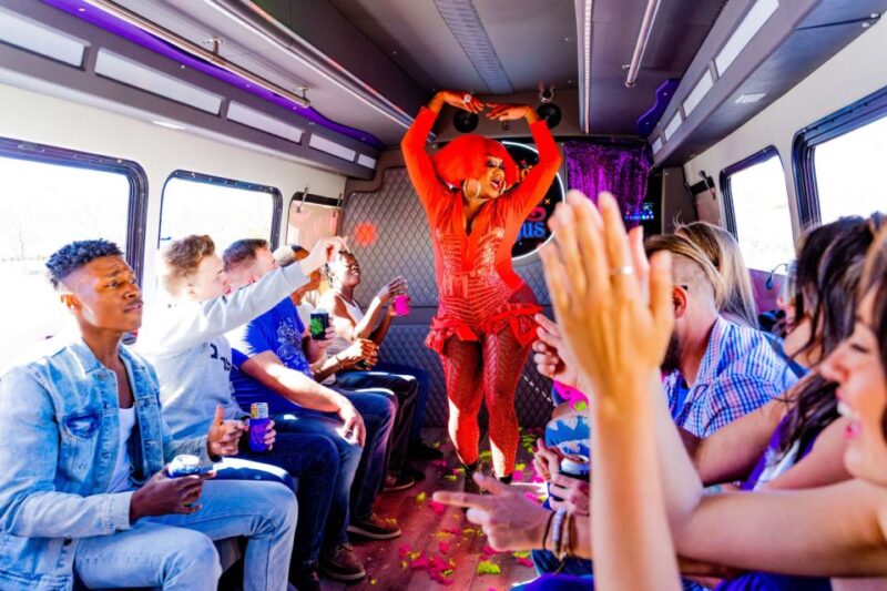 Nashville: Drag Queen Party Bus w/Games, Dancing & Drag Show - Exploring Nashville’s Must-See Neighborhoods from the Bus