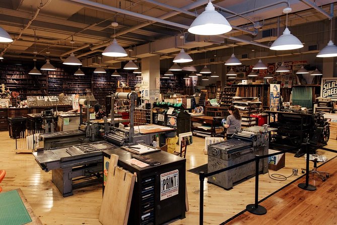 Nashville Hatch Show Guided Letterpress Tour with Souvenir Poster - Making Your Own Commemorative Poster