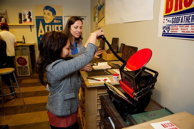 Nashville Hatch Show Guided Letterpress Tour with Souvenir Poster - The Value of the Hatch Show Print Tour