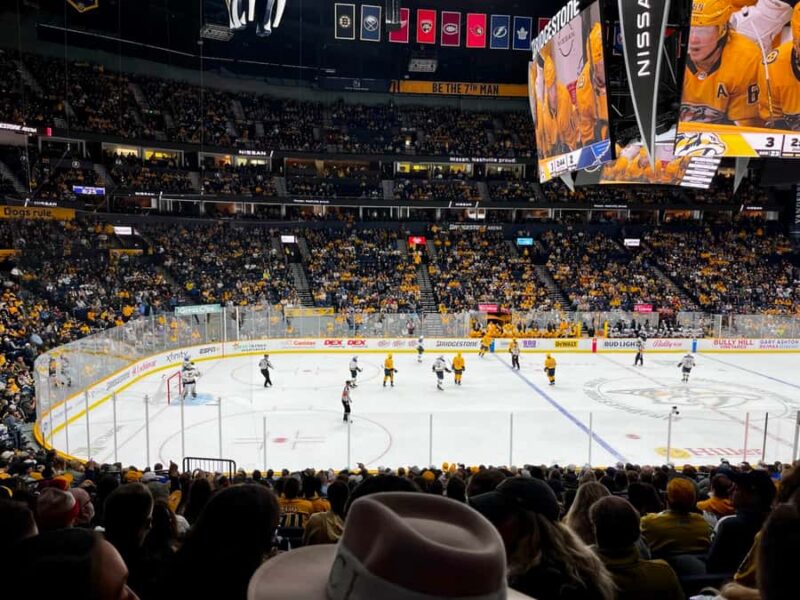 Nashville: Nashville Predators Ice Hockey Game Ticket - Feel the Thrill of a Nashville Predators NHL Game at Bridgestone Arena