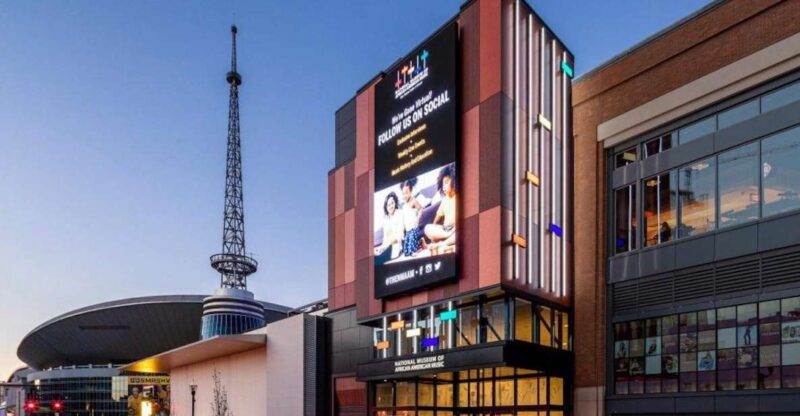 Nashville: National Museum of African American Music Entry - Interactive Exhibits and Modern Technology