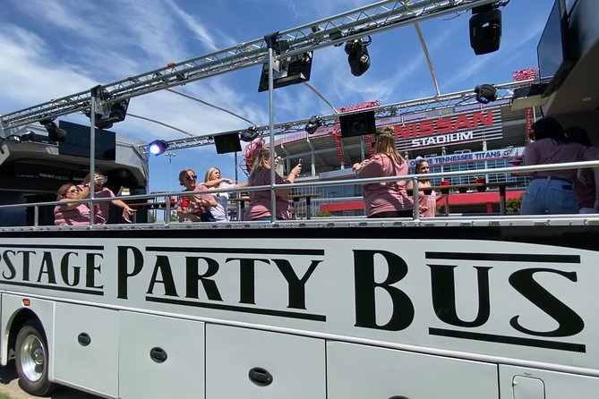 Nashville Open-Air Public Party Bus Tour with Onboard DJ & Bartender - Visit Nashville’s Most Famous Sights from a Lively Perspective