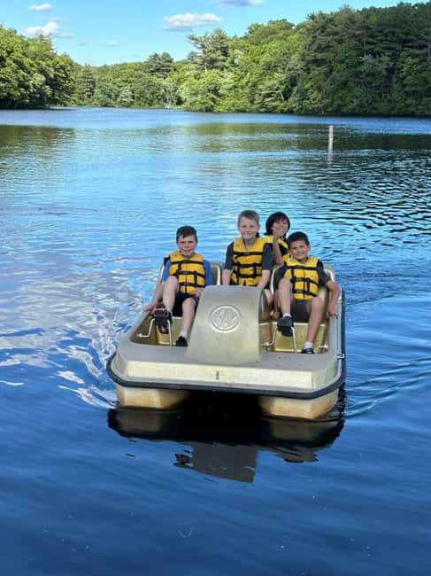 Natick: Lake Cochituate Pedal Boat Rental - Safety and Essentials for the Water