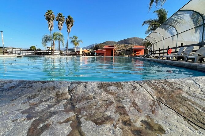 Natural Hot Springs Horseback Riding and Carne Asada Experience - Relaxing in the Hot Springs at Aguas Termales