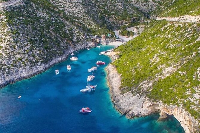 Navagio Bay White Beach West Coast Porto Vromi Anafonitria - Key Points