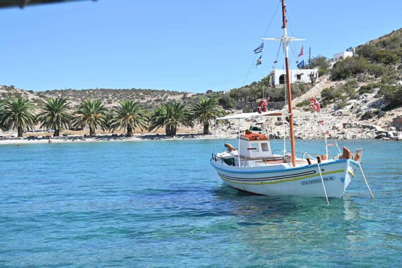 Naxos: 2 hours Boat Trip from Panermos to Rina's Cave - Departing from Panermos for a Traditional Greek Sea Adventure