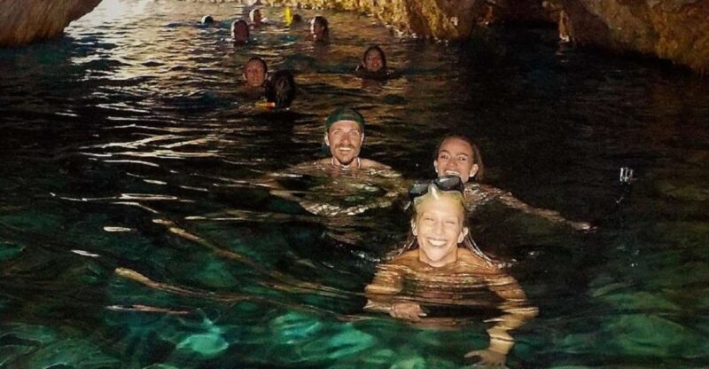 Naxos: Explore the cave of the unspoiled south-east coast! - Rina’s Sea Cave: The Ultimate Swimming and Cliff Diving Spot