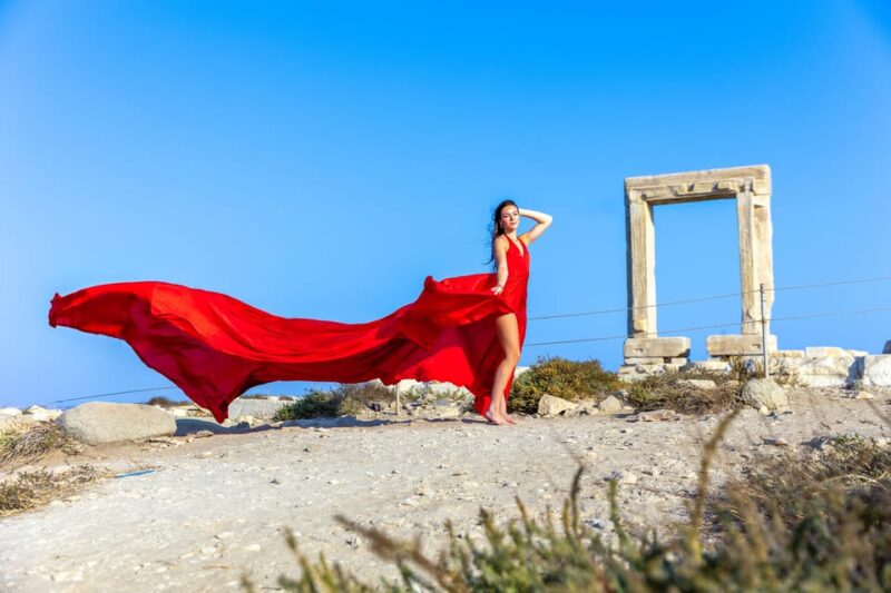 Naxos Flying Dress Photo Shooting - What Sets This Photoshoot Apart in Naxos