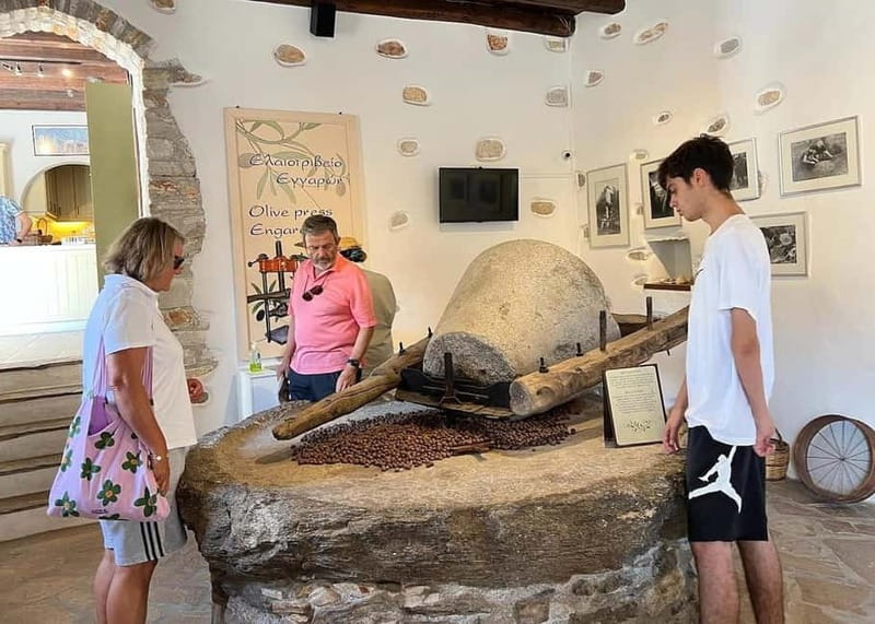 Naxos Private Full Island All Day Tour - Olive Oil Making at the Eggares Olive Oil Museum